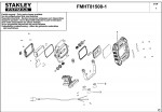 STANLEY FMHT81508-1 WORKLIGHT (TYPE 1) Spare Parts