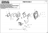 STANLEY FMHT81508-1 WORKLIGHT (TYPE 1) Spare Parts