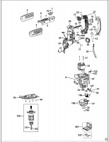 DEWALT D25872 CHIPPING HAMMER (TYPE 1) Spare Parts