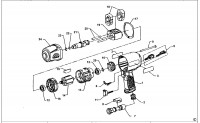 MAC AW5500 IMPACT WRENCH (TYPE 1) Spare Parts