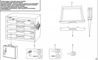 USAG 5000A4 STORAGE ORGANISE (TYPE A) Spare Parts