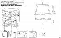 USAG 5000B5 STORAGE ORGANISE (TYPE A) Spare Parts