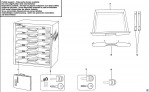 USAG 5000B6 STORAGE ORGANISE (TYPE A) Spare Parts