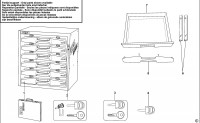 USAG 5000B6 STORAGE ORGANISE (TYPE A) Spare Parts