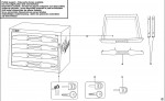 USAG 5000C4 STORAGE ORGANISE (TYPE B) Spare Parts