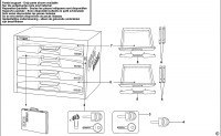 USAG 50000 STORAGE ORGANISE (TYPE B) Spare Parts