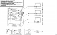 USAG 5000F3 STORAGE ORGANISE (TYPE B) Spare Parts
