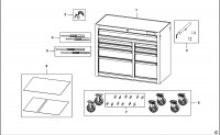 STANLEY FMHT0-74029 ROLLER CABINET (TYPE 1) Spare Parts