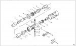 MAC AG50 DIE GRINDER (TYPE 1) Spare Parts