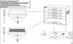 USAG 5000DE5 STORAGE ORGANISE (TYPE A) Spare Parts