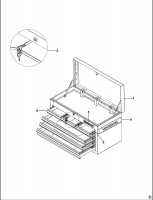 SIDCHROME SCMT50246 DRAWER CABINET (TYPE 1) Spare Parts