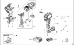 STANLEY SBI201 CORDLESS DRILL 18V LI-ION (TYPE 1) Spare Parts