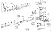 DEWALT D25604 ROTARY HAMMER DRILL (TYPE 3) Spare Parts