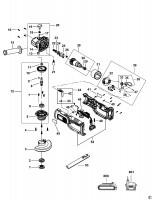 BLACK & DECKER BCG720 ANGLE GRINDER (TYPE 1) Spare Parts