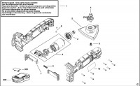 Type 1 - EU Spares and Parts for Black & Decker KA150K SANDER