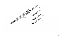 FACOM 1002.60 SOLDERING IRON (TYPE 1) Spare Parts