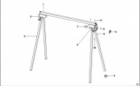 STANLEY STST81337-1 LEG STAND (TYPE 1) Spare Parts