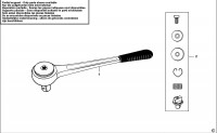 EXPERT E031701 RATCHET (TYPE 1) Spare Parts