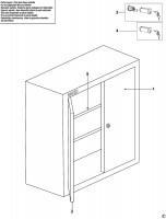 USAG 5010B1 SHELVING CABINET (TYPE 1) Spare Parts