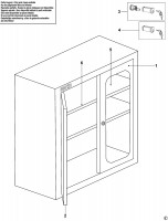 USAG 5010B2 SHELVING CABINET (TYPE 1) Spare Parts