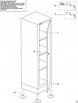 USAG 5010C1 SHELVING CABINET (TYPE 1) Spare Parts