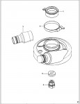 DEWALT DWE46172 DUST EXTRACTION KIT (TYPE 1) Spare Parts