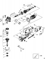 STANLEY FMEG825 ANGLE GRINDER (TYPE 2) Spare Parts