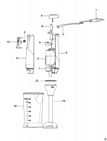 BLACK & DECKER BXHB500E BLENDER (TYPE 1) Spare Parts