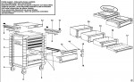 USAG 519R7/3V ROLLER CABINET (TYPE 1) Spare Parts