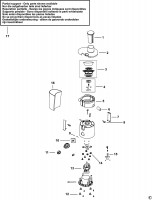 BLACK & DECKER JE250 JUICER (TYPE 1) Spare Parts