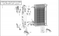 BLACK & DECKER OR090D OIL RADIATOR (TYPE 1) Spare Parts