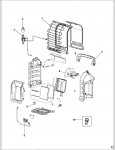 DEWALT DXH8BX HEATER (TYPE 1) Spare Parts