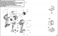 BLACK & DECKER BCD002 DRILL/DRIVER (TYPE H1) Spare Parts