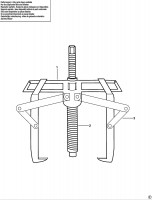 USAG 452_1 HYDRAULIC PULLER (TYPE 1) Spare Parts