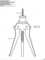 USAG 451NT_1 HYDRAULIC PULLER (TYPE 1) Spare Parts