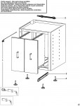 USAG 5010A5 BASE CABINET (TYPE 1) Spare Parts