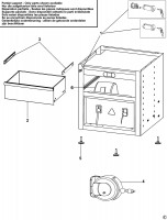 USAG 5010A6 BASE CABINET (TYPE 1) Spare Parts