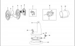 BLACK & DECKER BXEFD41E FAN DESK (TYPE 1) Spare Parts