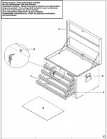 SIDCHROME SCMT50214 DRAWER CABINET (TYPE 1) Spare Parts