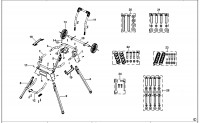 DEWALT DWE74911 STAND (TYPE 2) Spare Parts