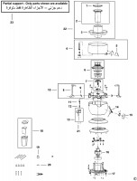 BLACK & DECKER JE350 JUICER (TYPE 1) Spare Parts