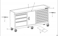 SIDCHROME SCMT50280 ROLLER CABINET (TYPE 1) Spare Parts