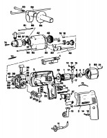 BLACK & DECKER BD1000 HAMMER DRILL (TYPE 1) Spare Parts