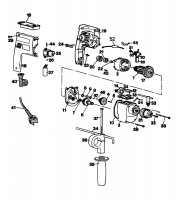 BLACK & DECKER D230E DRILL (TYPE 1) Spare Parts