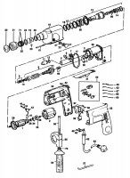 BLACK & DECKER BD425RE HAMMER DRILL (TYPE 1) Spare Parts