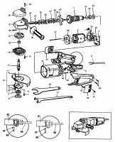 BLACK & DECKER SR823E ANGLE GRINDER (TYPE 1) Spare Parts