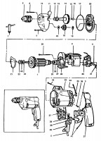 ELU ECD305 DRILL (TYPE 1) Spare Parts