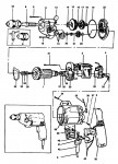 BLACK & DECKER P1246 DRILL (TYPE 1) Spare Parts