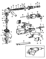 BLACK & DECKER P5741 ANGLE GRINDER (TYPE 1) Spare Parts