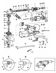 BLACK & DECKER P5931 ANGLE GRINDER (TYPE 1) Spare Parts